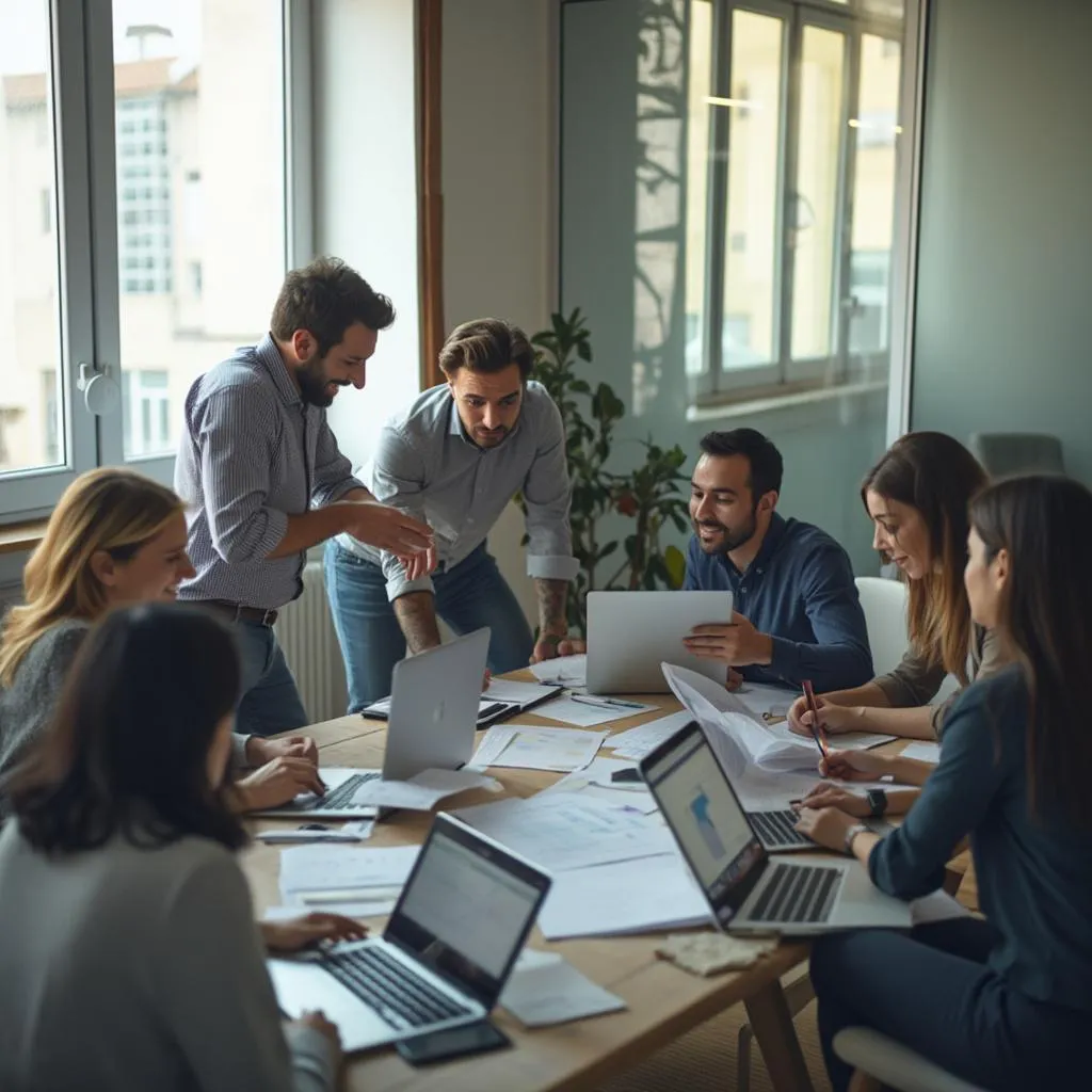 Equipo de FinanzasArg en reunión
